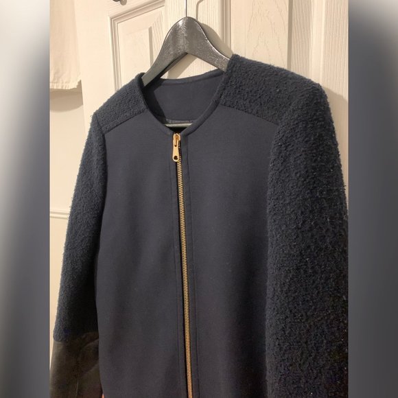 Club Monaco Navy Blue Coat - Picture 3 of 12